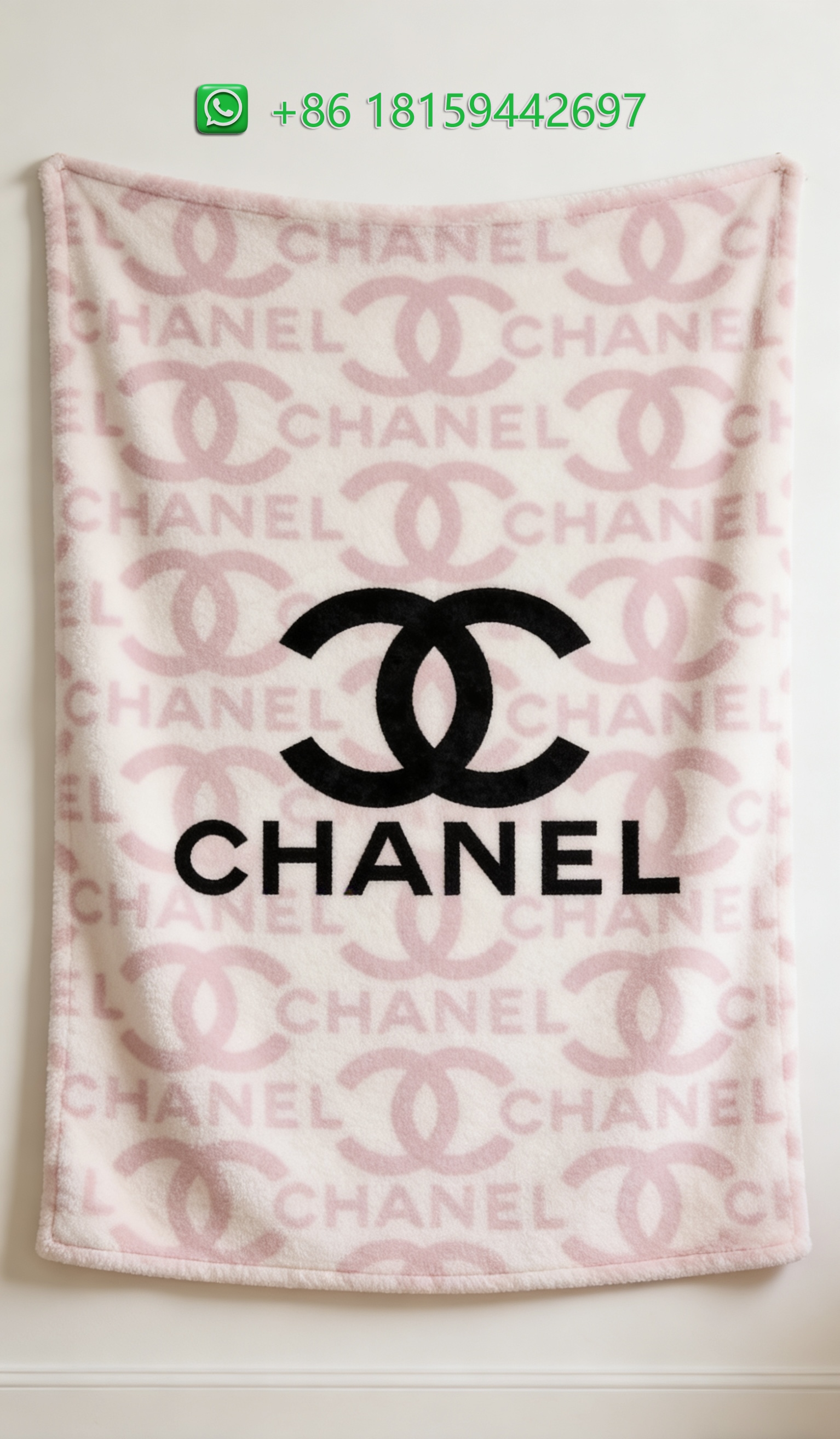 Chanel Throw Blankets